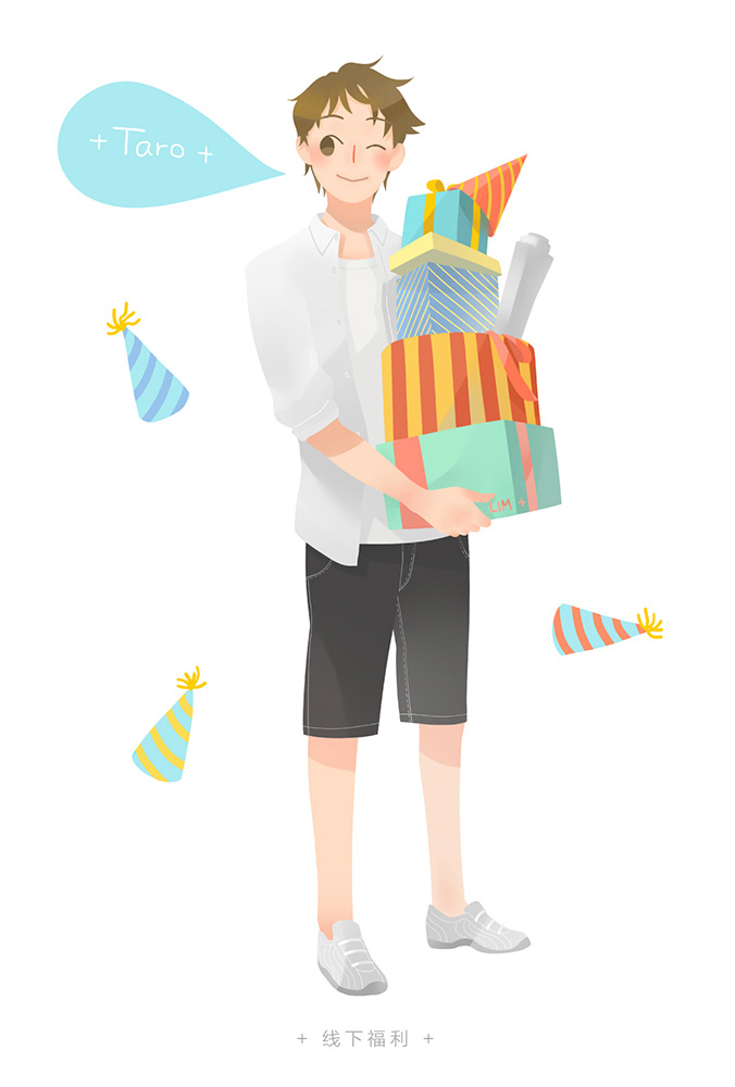 小清新都(dōu)市插畫(huà)唯美人(rén)物設計(jì)4